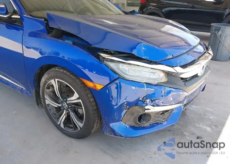 2017 Honda Civic Touring from USA, damaged, VIN 19XFC1F96HE000195